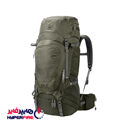 کوله پشتی جک ولفسکین مدل Highland Trail 55L